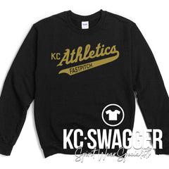 KCA FASTPITCH BLACK SWEATSHIRT