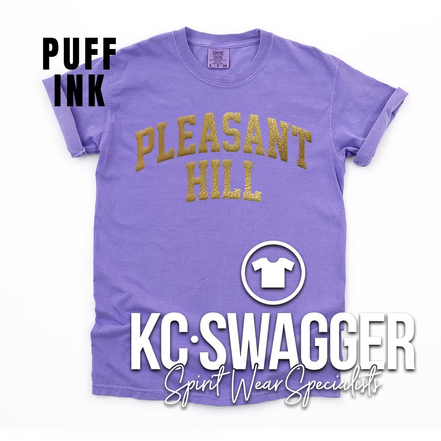 PH ROOSTERS VIOLET COMFORT COLORS TEE