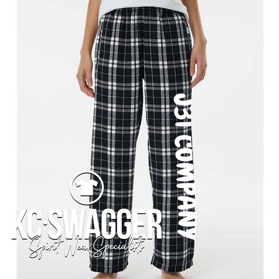 J31 DANCE PLAID FLANNEL PANTS