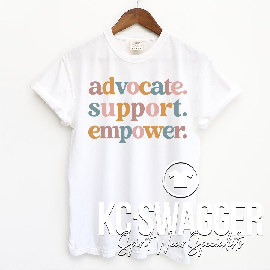 ISD MENTAL HEALTH WHITE COMFORT COLORS TEE
