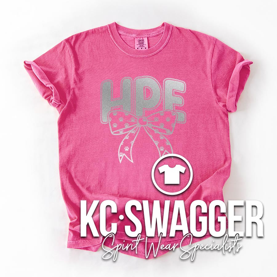 HPE HUSKIES CRUNCHBERRY COMFORT COLORS TEE