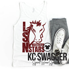 LSN DANCE BELLA CANVAS UNISEX WHITE TANK