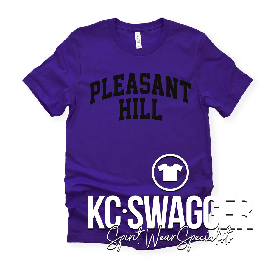 PH ROOSTERS PURPLE BELLA CANVAS TEE
