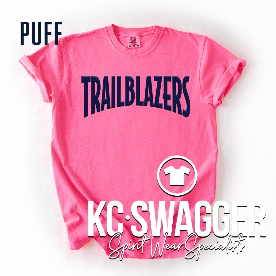 SFT TRAILBLAZERS NEON PINK COMFORT COLORS TEE
