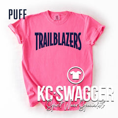 SFT TRAILBLAZERS NEON PINK COMFORT COLORS TEE