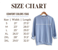 SPE TIGERS CHAMBRAY COMFORT COLORS SWEATSHIRT