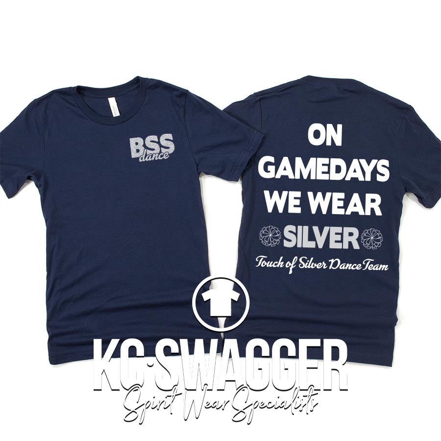 BSS TOSDT NAVY GAMEDAY TEE