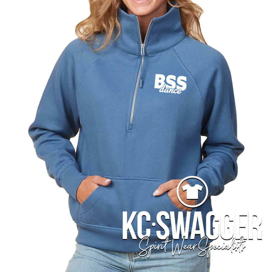 BSS TOSDT STELLAR BLUE HALF ZIP