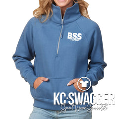 BSS TOSDT STELLAR BLUE HALF ZIP