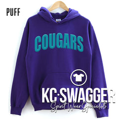 CME COUGARS PURPLE GILDAN HOODIE