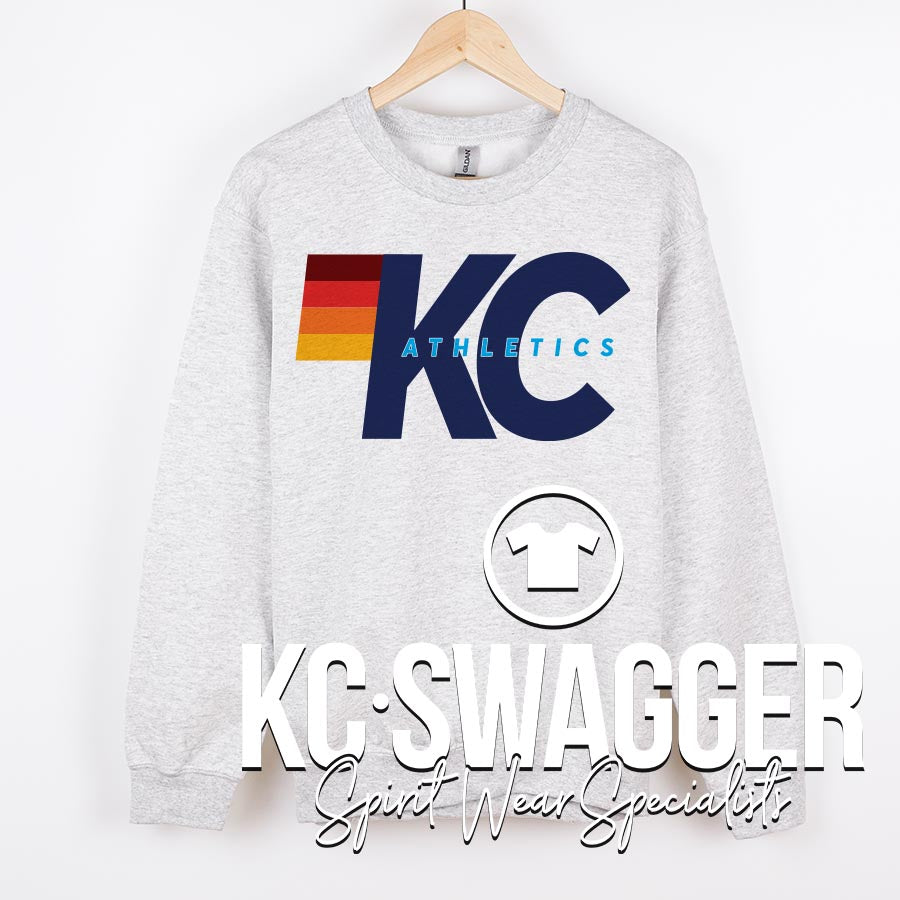 ATHLETICS SOCCER ASH JERZEES SWEATSHIRT