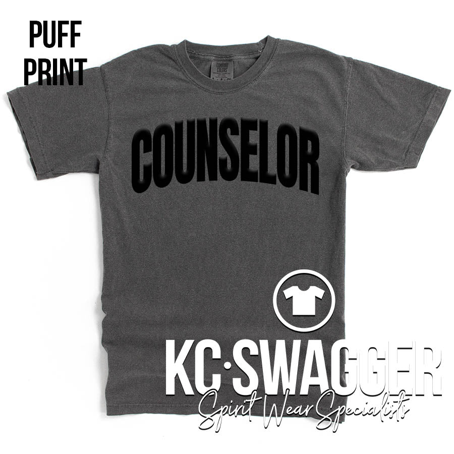 ISD MENTAL HEALTH PEPPER PUFF PRINT COMFORT COLORS TEE