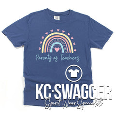 LSR7 PAT CHINA BLUE COMFORT COLORS TEE