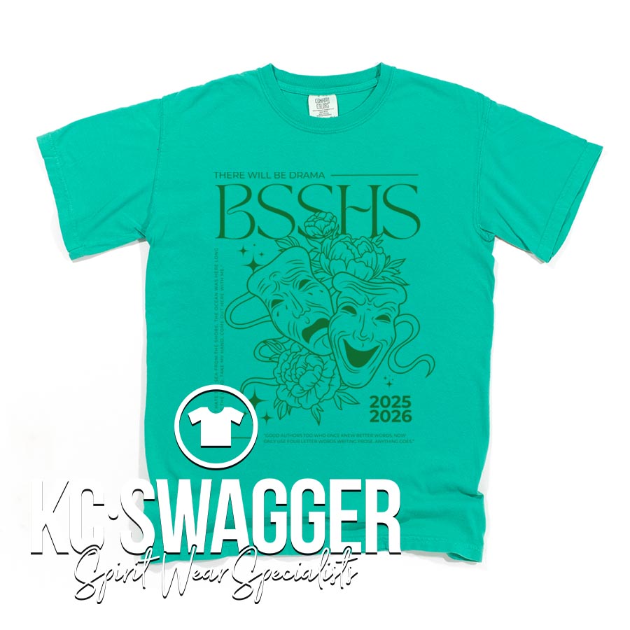 BSS THEATRE ISLAND GREEN TEE