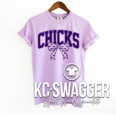 PH ROOSTERS (CHICKS) ORCHID COMFORT COLORS TEE