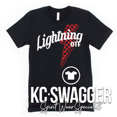 OTF LIGHTNING BLACK TEE