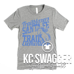 SFT TRAILBLAZERS ATHLETIC HEATHER BELLA CANVAS TEE