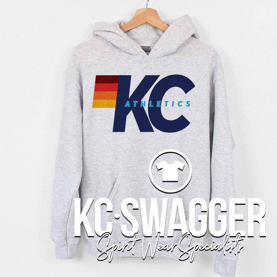 ATHLETICS SOCCER ASH JERZEES HOODIE