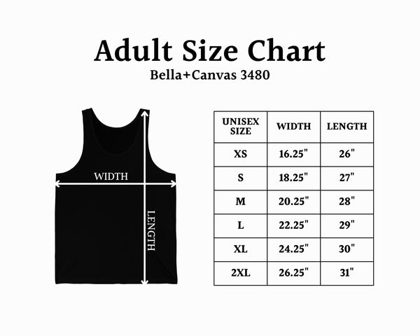 LSN DANCE BELLA CANVAS UNISEX WHITE TANK