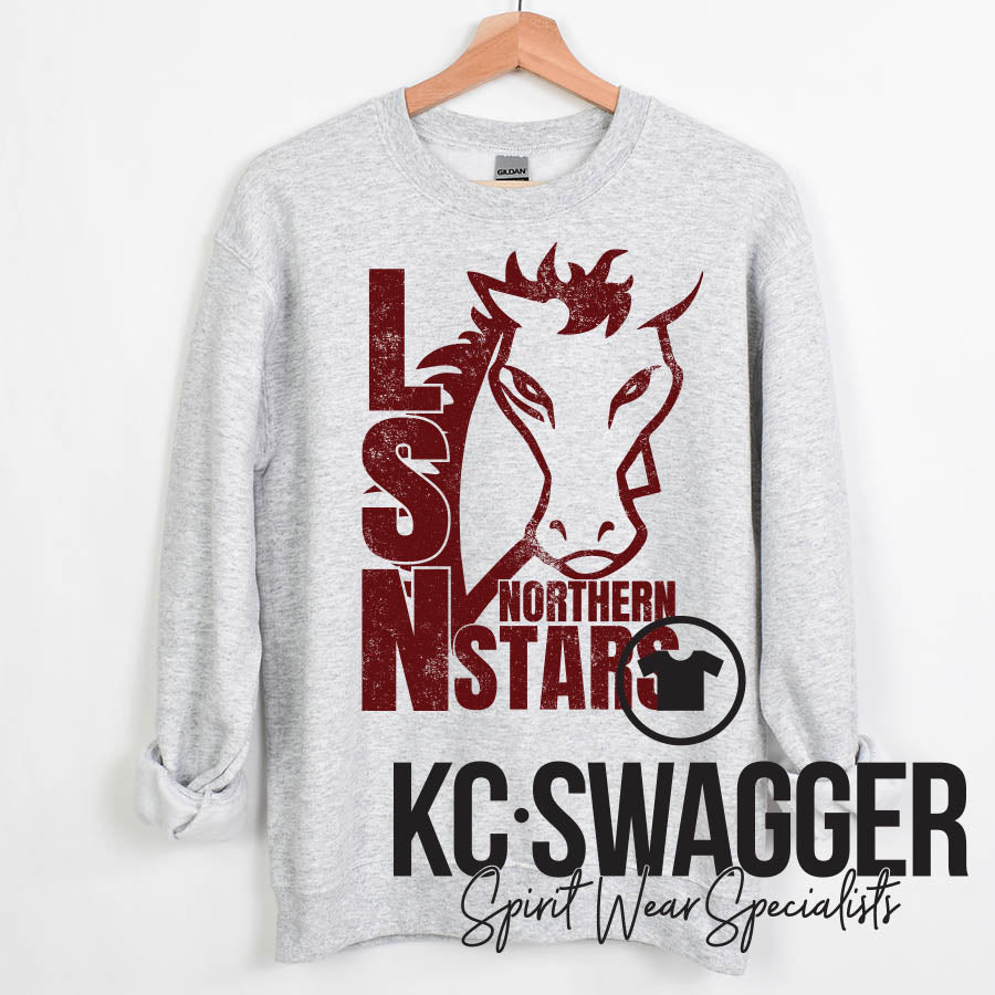 LSN DANCE GILDAN ASH SWEATSHIRT
