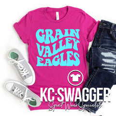 GVME EAGLES BELLA CANVAS BERRY TEE