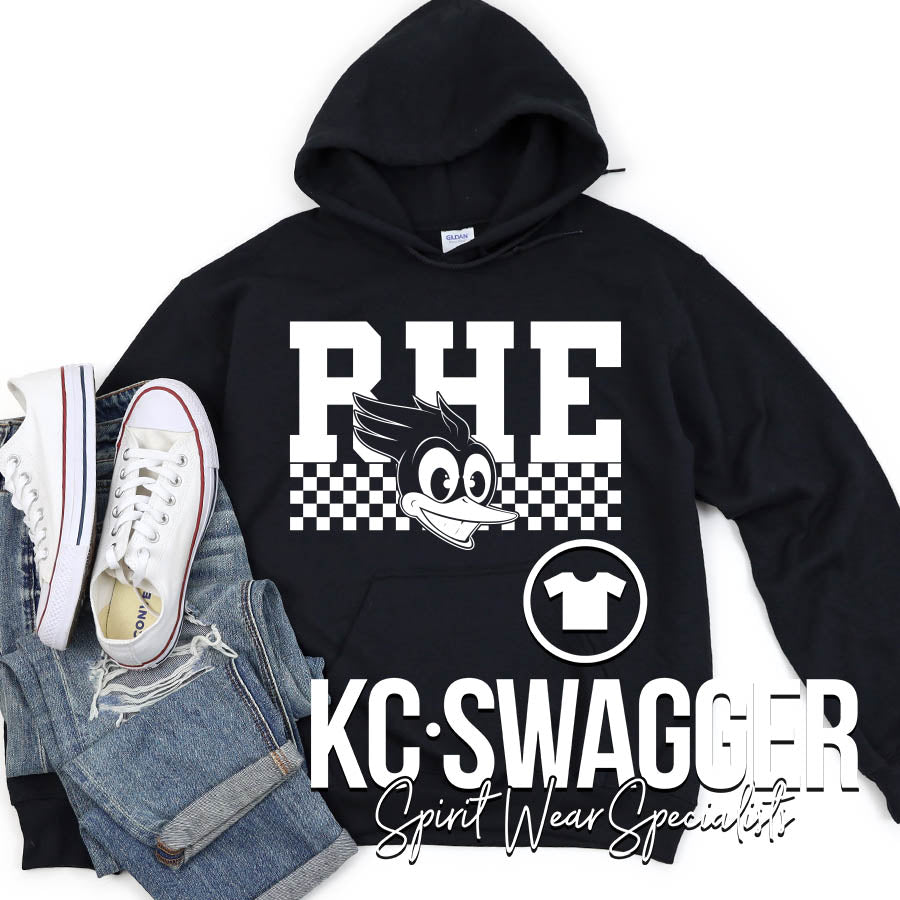 RHE ROADRUNNERS BLACK HOODIE
