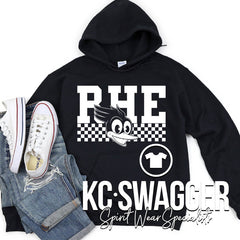 RHE ROADRUNNERS BLACK HOODIE
