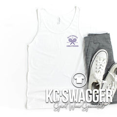BSHS GIRLS TENNIS WHITE UNISEX TANK