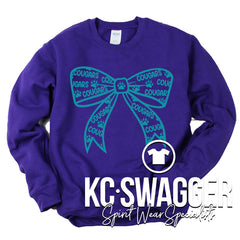 CME COUGARS PURPLE GILDAN SWEATSHIRT
