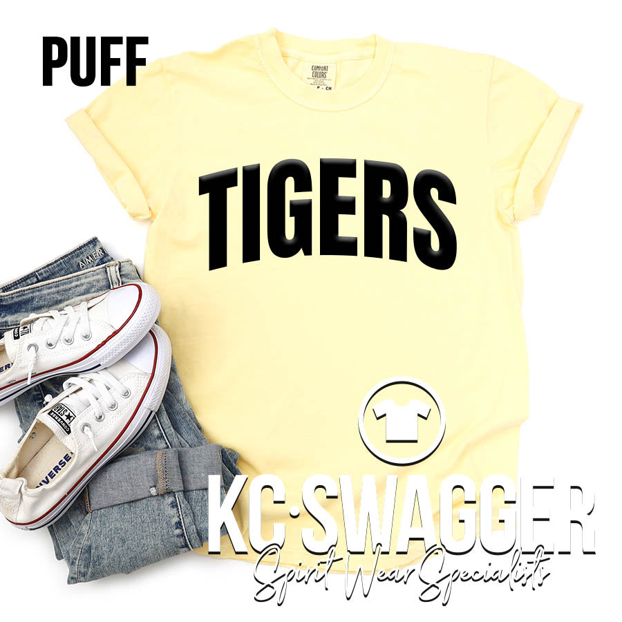 SPE TIGERS BUTTER COMFORT COLORS TEE