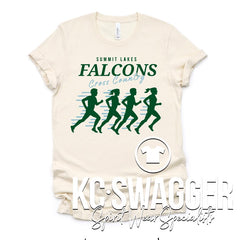 SLMS XC HEATHER DUST BELLA CANVAS TEE