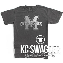 MERCURY GYMNASTICS PEPPER COMFORT COLORS TEE