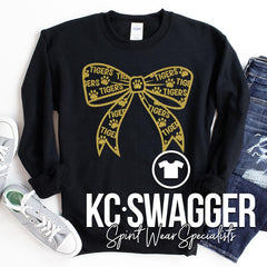 PLMS TIGERS BLACK SWEATSHIRT