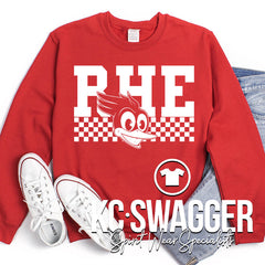 RHE ROADRUNNERS RED SWEATSHIRT
