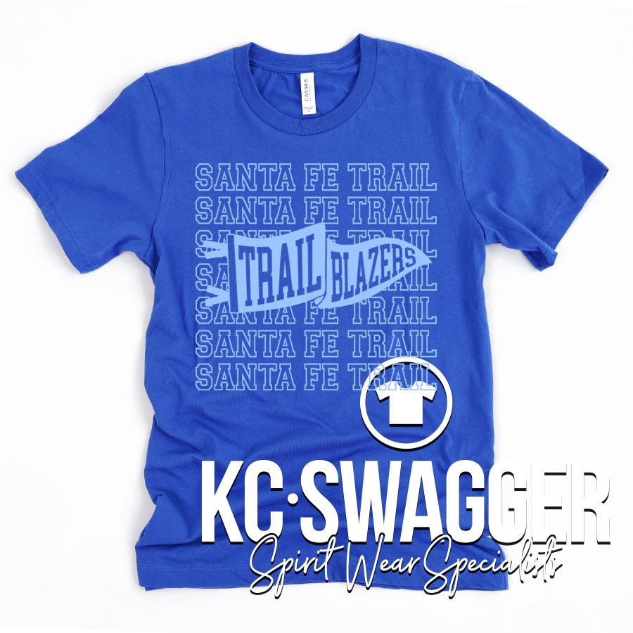 SFT TRAILBLAZERS ROYAL BELLA CANVAS TEE
