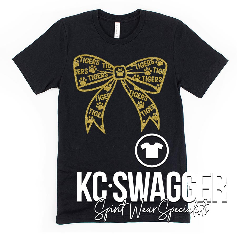 PLMS TIGERS BLACK BELLA CANVAS TEE