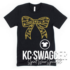 PLMS TIGERS BLACK BELLA CANVAS TEE