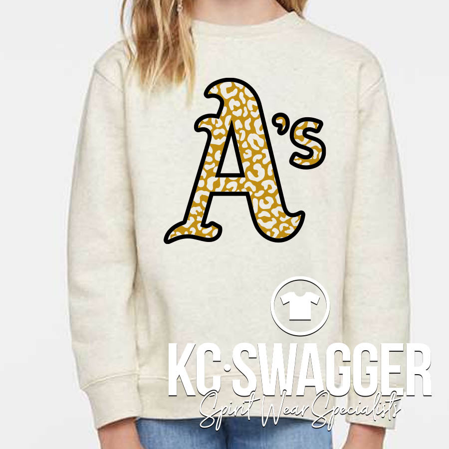 KCA FASTPITCH HEATHER OATMEAL SWEATSHIRT
