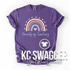 LSR7 PAT GRAPE COMFORT COLORS TEE