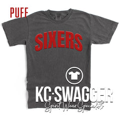 SIXERS BASKETBALL PEPPER COMFORT COLORS TEE