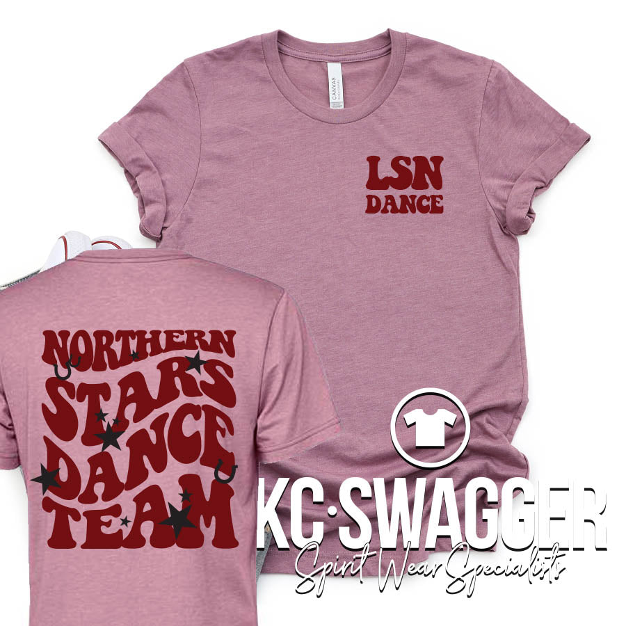 LSN DANCE ORCHID BELLA CANVAS TEE