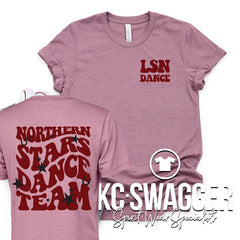 LSN DANCE ORCHID BELLA CANVAS TEE