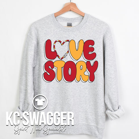 LOVE STORY SWEATSHIRT KCSWAG