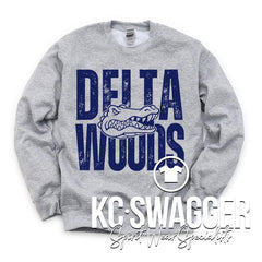 DWMS GATORS SPORT GRAY SWEATSHIRT