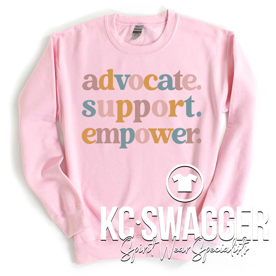 ISD MENTAL HEALTH PINK SWEATSHIRT