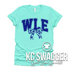 WLE BEARS MINT BELLA CANVAS TEE