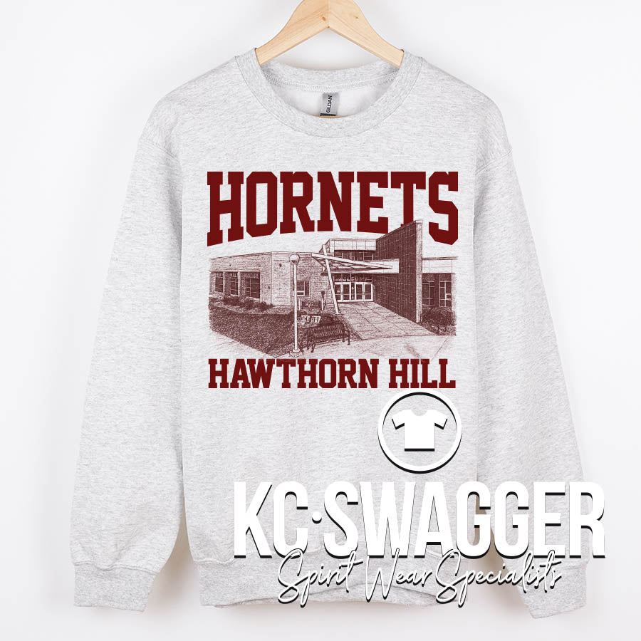 HHE HORNETS ASH SWEATSHIRT