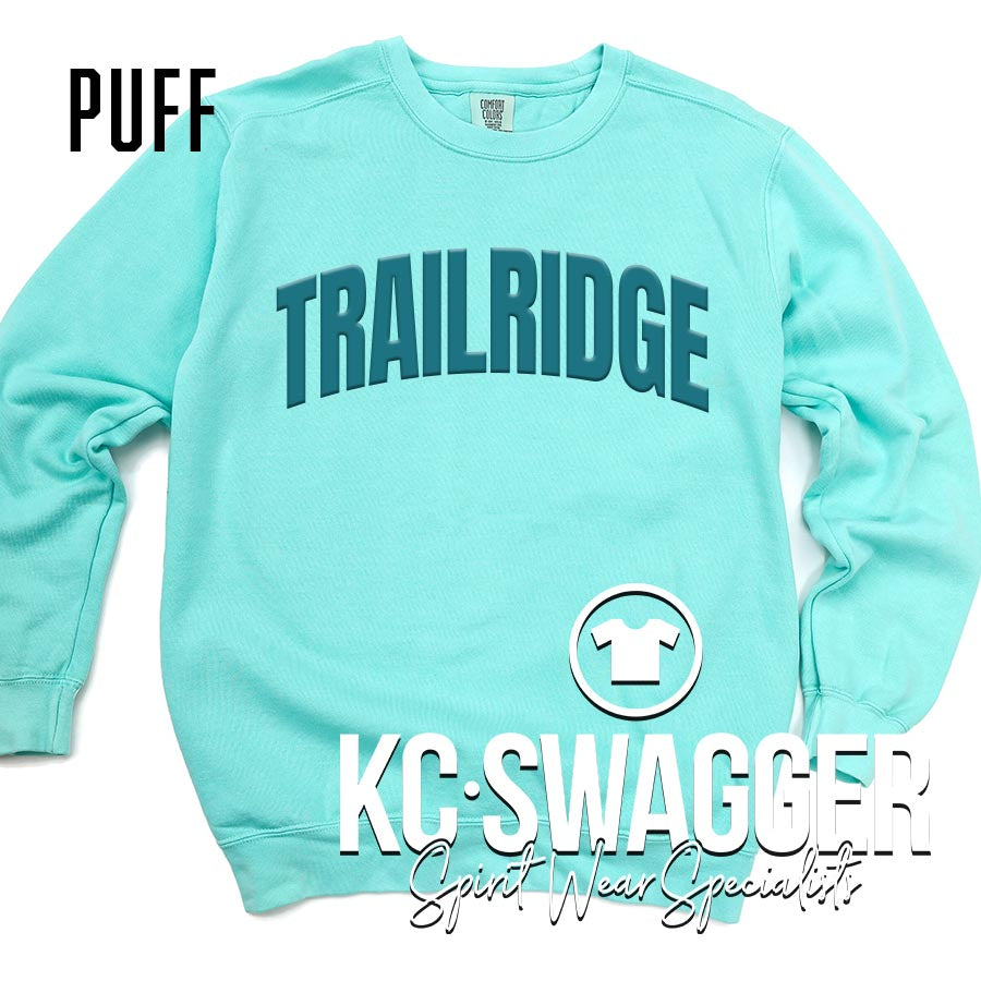 TRE TIMBERWOLVES SCUBA BLUE JERZEES SWEATSHIRT