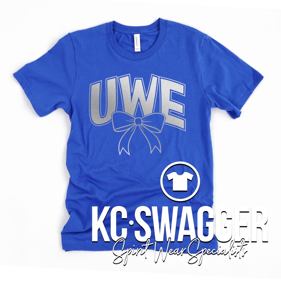 UWE EAGLES ROYAL BELLA CANVAS TEE