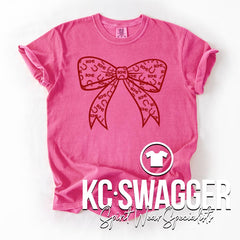 BCMS MUSTANGS CRUNCHBERRY COMFORT COLORS TEE